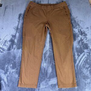 Carhartt Force Relaxed-Fit Ripstop Work Pants Brown Ladies Size Large (12-14)